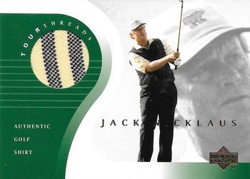 2001 Upper Deck - Tour Threads #TT-JN Jack Nicklaus Front