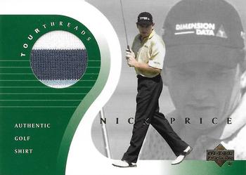 2001 Upper Deck - Tour Threads #TT-NP Nick Price Front