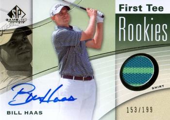 2012 SP Game Used #49 Bill Haas Front