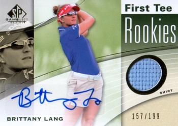 2012 SP Game Used #60 Brittany Lang Front