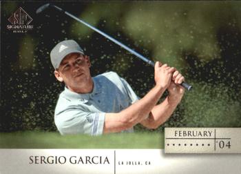 2004 SP Signature #18 Sergio Garcia Front