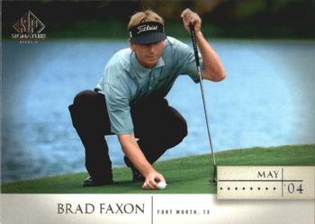 2004 SP Signature #21 Brad Faxon Front