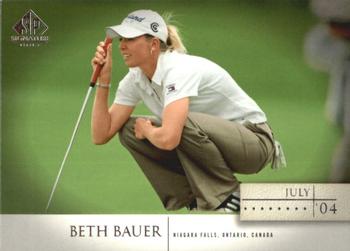 2004 SP Signature #31 Beth Bauer Front