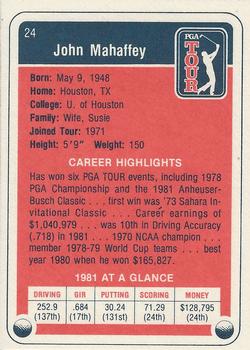 1982 Donruss #24 John Mahaffey Back