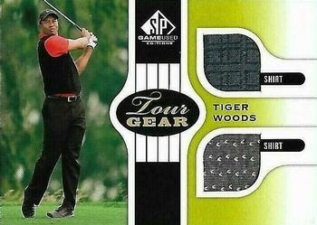 2012 SP Game Used - Tour Gear #TGTW Tiger Woods Front