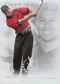 2013 Upper Deck Tiger Woods Master Collection #14 1999 THE TOUR Championship Front