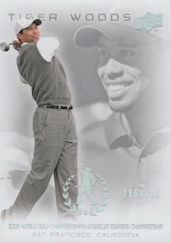 2013 Upper Deck Tiger Woods Master Collection #46 2005 WGC-American Express Championship Front
