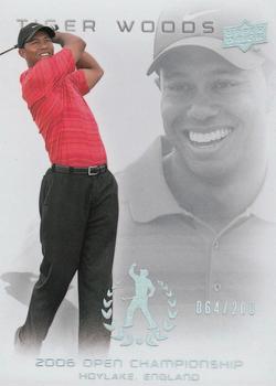 2013 Upper Deck Tiger Woods Master Collection #49 2006 British Open Front