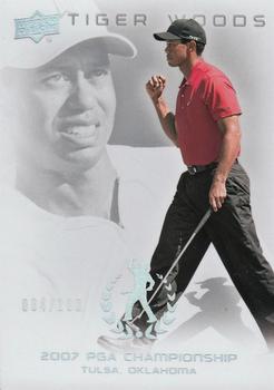 2013 Upper Deck Tiger Woods Master Collection #59 2007 PGA Championship Front