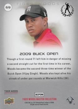 2013 Upper Deck Tiger Woods Master Collection #69 2009 Buick Open Back