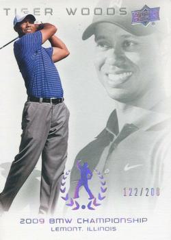 2013 Upper Deck Tiger Woods Master Collection #71 2009 BMW Championship Front