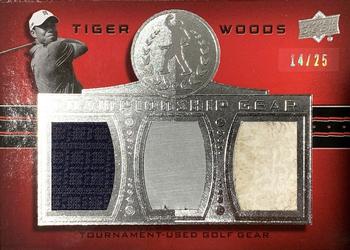 2013 Upper Deck Tiger Woods Master Collection - Championship Gear #CG-3 Tiger Woods Front