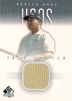 2001 SP Authentic - Tour Swatch #HH-TS Hunter Haas Front