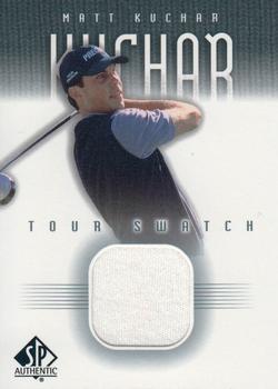 2001 SP Authentic - Tour Swatch #MK-TS Matt Kuchar Front