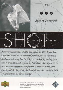 2001 SP Authentic - Shotmakers #S4 Jesper Parnevik Back