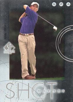 2001 SP Authentic - Shotmakers #S9 Mike Weir Front