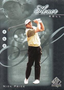 2001 SP Authentic - Honor Roll #HR16 Nick Price Front