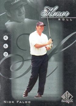 2001 SP Authentic - Honor Roll #HR24 Nick Faldo Front