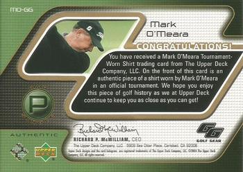 2004 Upper Deck - Golf Gear Par #MO-GG Mark O'Meara Back