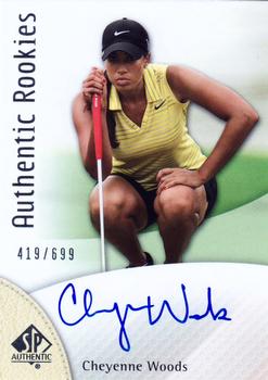 2014 SP Authentic #88 Cheyenne Woods Front