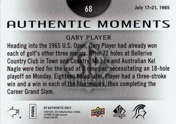 2014 SP Authentic #68 Gary Player Back