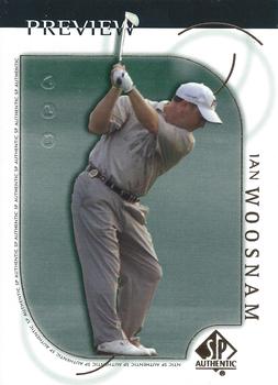 2001 Upper Deck - SP Authentic Preview #2 Ian Woosnam Front