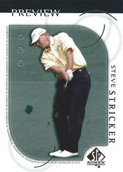 2001 Upper Deck - SP Authentic Preview #18 Steve Stricker Front