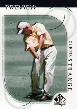 2001 Upper Deck - SP Authentic Preview #20 Curtis Strange Front