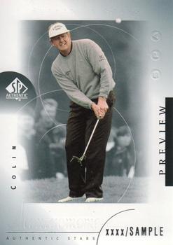 2001 Upper Deck - SP Authentic Preview #34 Colin Montgomerie Front