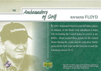2001 Upper Deck - SP Authentic Preview #56 Raymond Floyd Back
