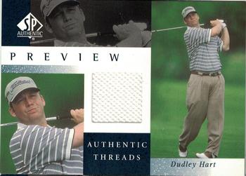 2001 Upper Deck - SP Authentic Preview Authentic Threads #DH-AT Dudley Hart Front