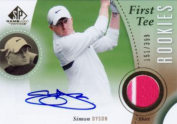 2014 SP Game Used #31 Simon Dyson Front