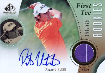 2014 SP Game Used #34 Peter Uihlein Front