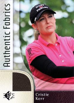 2014 SP - Authentic Fabrics #AF-CK Cristie Kerr Front