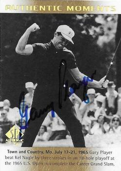 2014 SP Authentic - Authentic Moments Autographs #68 Gary Player Front