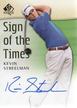 2014 SP Authentic - Sign of the Times #SOTT-KS Kevin Streelman Front