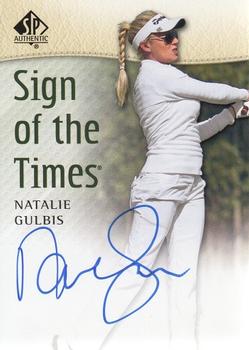 2014 SP Authentic - Sign of the Times #SOTT-NG Natalie Gulbis Front