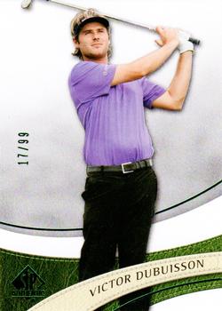 2014 SP Authentic - Rookie Extended Green #R11 Victor Dubuisson Front