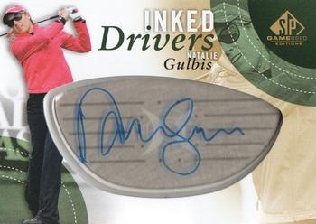 2014 SP Game Used - Inked Drivers #ID-NG Natalie Gulbis Front