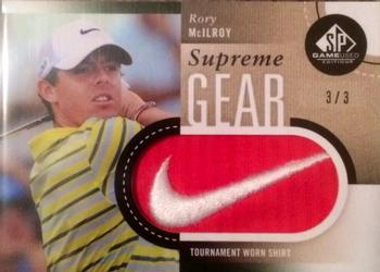 2014 SP Game Used - Supreme Gear Shirts #SGS-RM Rory McIlroy Front