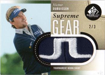 2014 SP Game Used - Supreme Gear Shirts #SGS-VD Victor Dubuisson Front