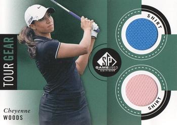 2014 SP Game Used - Tour Gear #TGCW Cheyenne Woods Front
