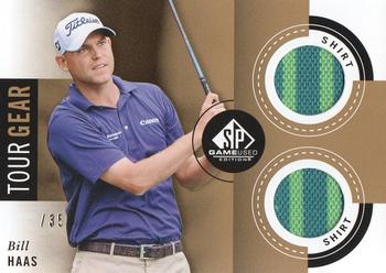 2014 SP Game Used - Tour Gear Gold #TGBH Bill Haas Front