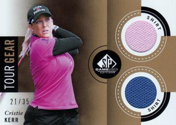 2014 SP Game Used - Tour Gear Gold #TGCK Cristie Kerr Front
