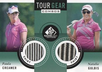 2014 SP Game Used - Tour Gear Combos #TG2GC Paula Creamer / Natalie Gulbis Front