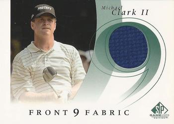 2002 SP Game Used - Front 9 Fabric #F9S-CA Michael Clark II Front