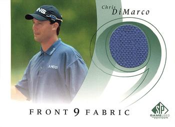 2002 SP Game Used - Front 9 Fabric #F9S-CD Chris DiMarco Front
