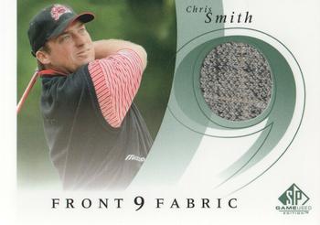2002 SP Game Used - Front 9 Fabric #F9S-CS Chris Smith Front