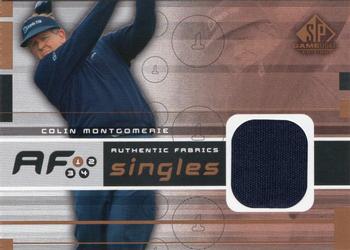 2003 SP Game Used - Authentic Fabrics Singles #AF-CM Colin Montgomerie Front