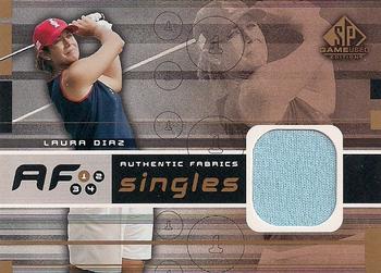 2003 SP Game Used - Authentic Fabrics Singles #AF-LD Laura Diaz Front